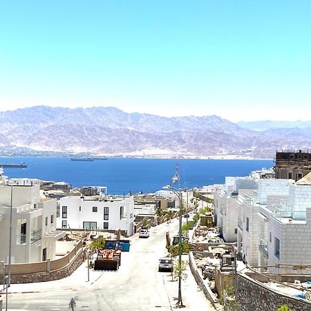 Stunning Penthouse With Sea Views And Private Heated Pool Lejlighed Eilat Eksteriør billede
