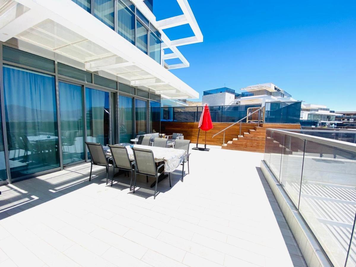 Stunning Penthouse With Sea Views And Private Heated Pool Lejlighed Eilat Eksteriør billede