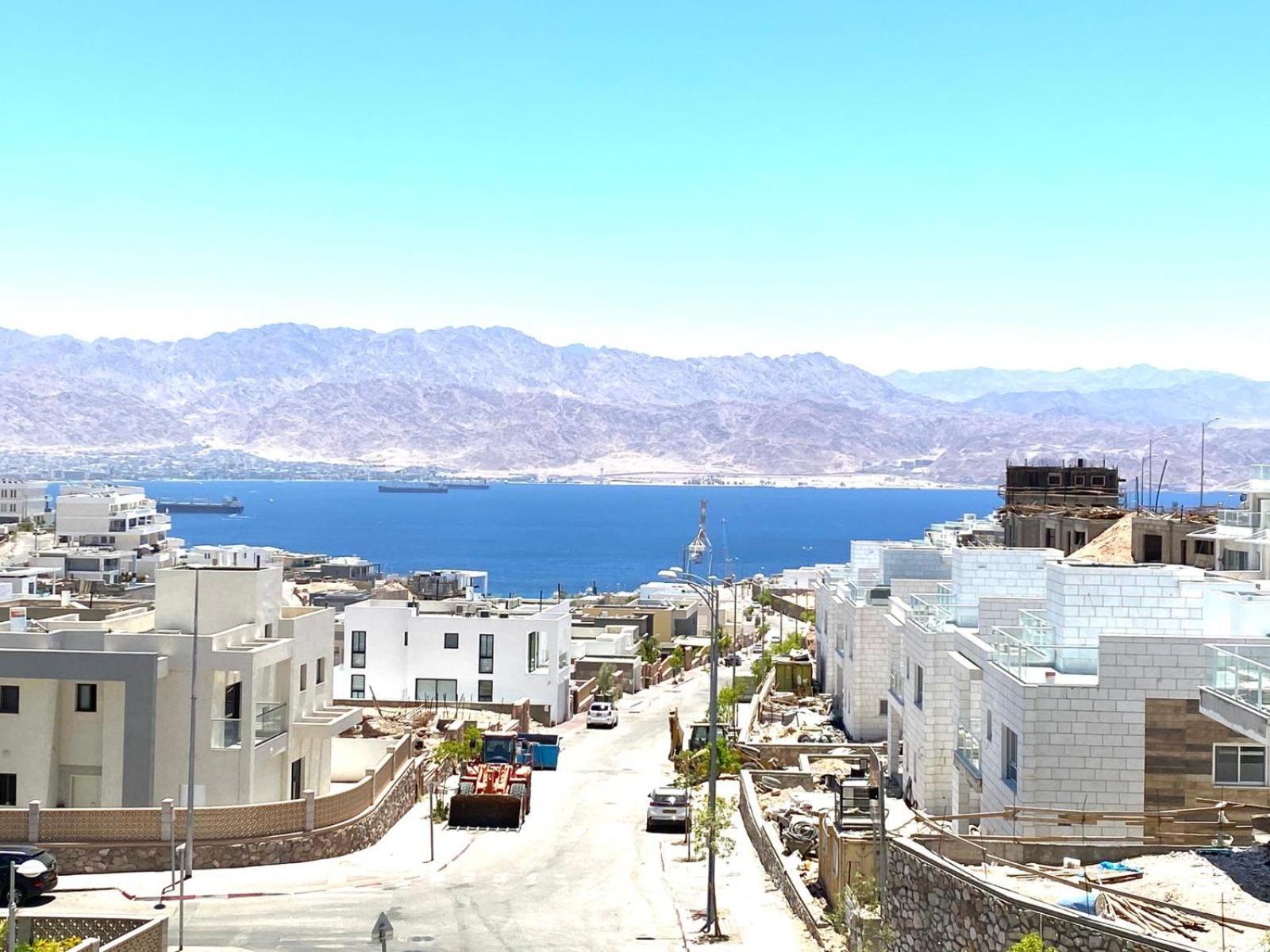 Stunning Penthouse With Sea Views And Private Heated Pool Lejlighed Eilat Eksteriør billede