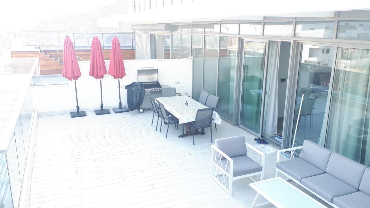 Stunning Penthouse With Sea Views And Private Heated Pool Lejlighed Eilat Eksteriør billede